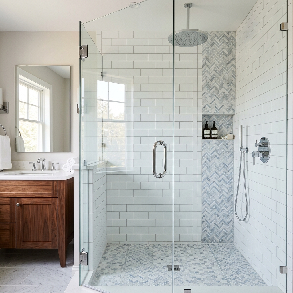 Shower tile restoration