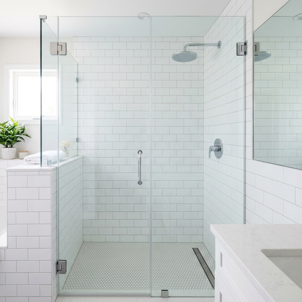 Professional shower restoration